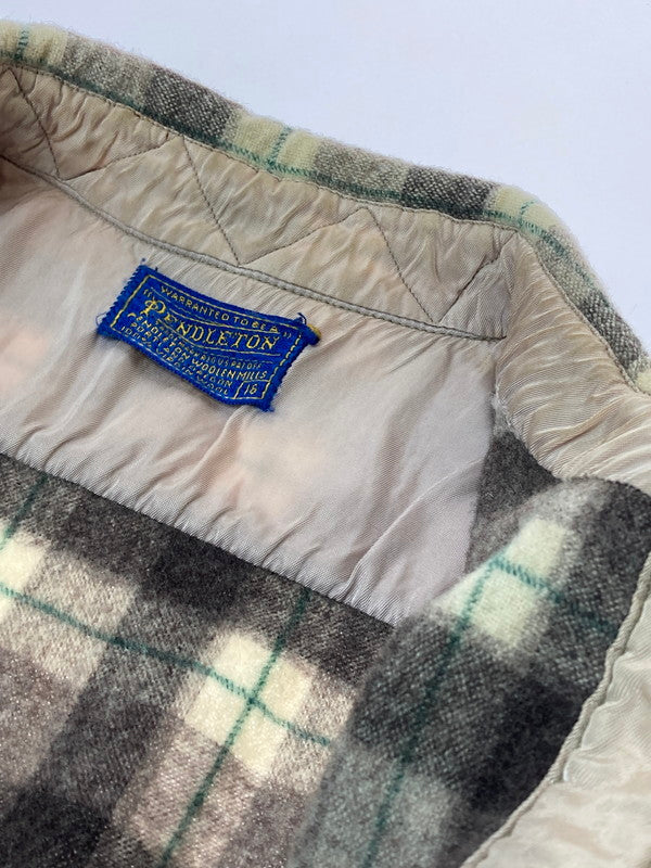 【中古品】【メンズ】 PENDLETON ペンドルトン 50-60S BOARD SHIRT ボードシャツ トップス 146-250721-ks-34-min サイズ：16 万代Net店