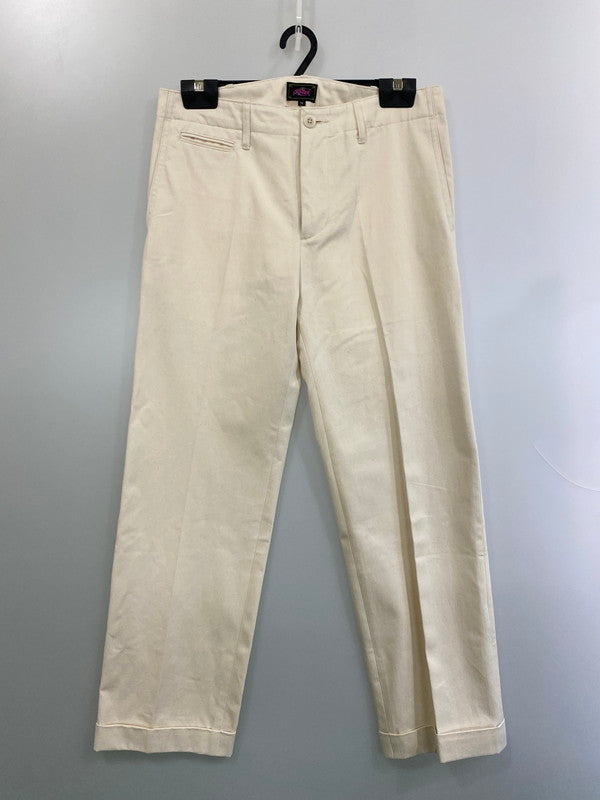 【中古品】【メンズ】 ROTAR ローター HIGH DENSITY CLOTH WORK CHINO PANTS RT2435006 ワーク チノ パンツ メンズ ボトムス 153-250725-em-28-min サイズ：M カラー：ホワイト 万代Net店