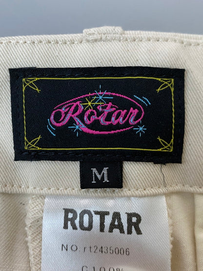 【中古品】【メンズ】 ROTAR ローター HIGH DENSITY CLOTH WORK CHINO PANTS RT2435006 ワーク チノ パンツ メンズ ボトムス 153-250725-em-28-min サイズ：M カラー：ホワイト 万代Net店