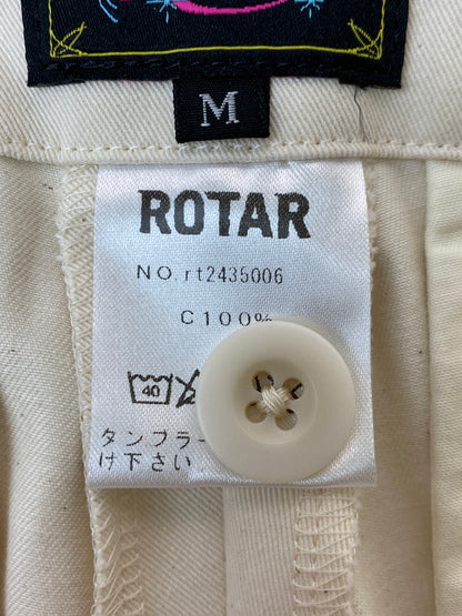 【中古品】【メンズ】 ROTAR ローター HIGH DENSITY CLOTH WORK CHINO PANTS RT2435006 ワーク チノ パンツ メンズ ボトムス 153-250725-em-28-min サイズ：M カラー：ホワイト 万代Net店