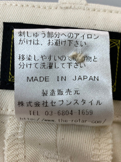 【中古品】【メンズ】 ROTAR ローター HIGH DENSITY CLOTH WORK CHINO PANTS RT2435006 ワーク チノ パンツ メンズ ボトムス 153-250725-em-28-min サイズ：M カラー：ホワイト 万代Net店