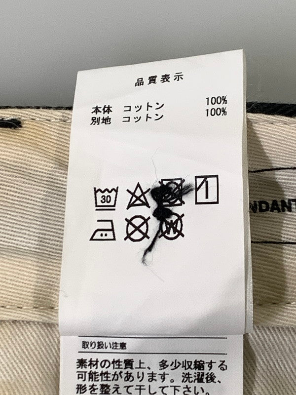 【中古品】【メンズ】 DESCENDANT ディセンダント DC-6 WIDE COTTON SHORTS ワイドコットンショーツ 153-250727-ks-63-min サイズ：1 カラー：ブラック 万代Net店