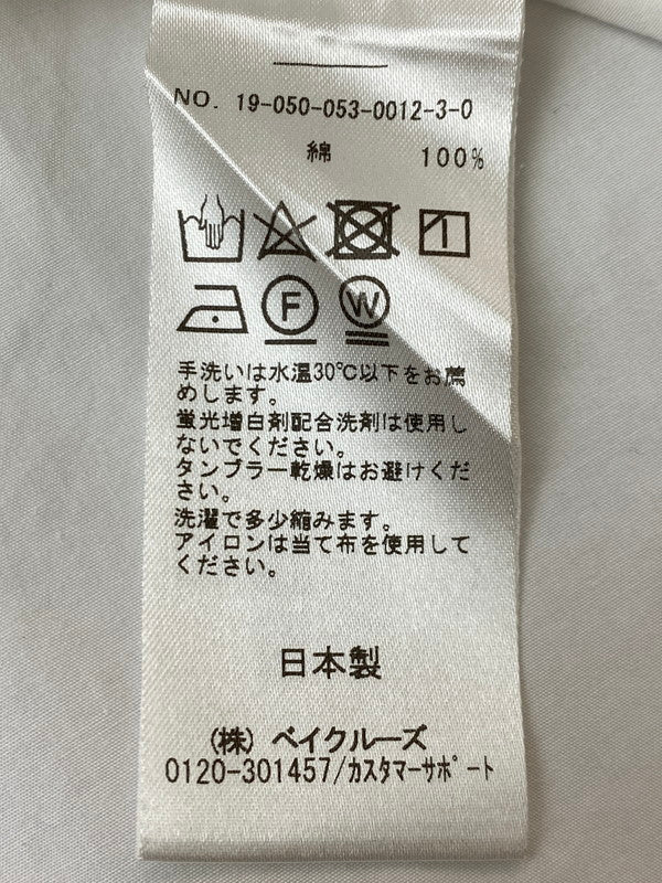 【中古品】【メンズ】 LE L/S SHIRT 19-050-053-0012-3-0 エルイー ロングスリーブシャツ 長袖シャツ トップス 140-250725-yn-31-min サイズ：3 カラー：ホワイト 万代Net店