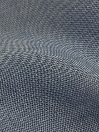 【現状渡し品】【メンズ】 USED ユーズド S S 60S BOX SILHOUETTE SHIRT 半袖 60年代 ボックス シルエット シャツ メンズ トップス 146-250725-em-13-min カラー：サックスブルー 万代Net店