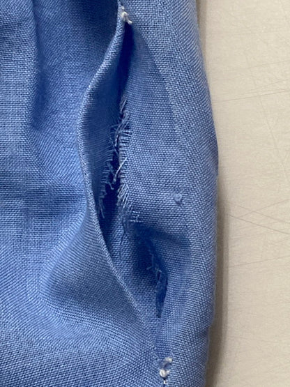 【現状渡し品】【メンズ】 USED ユーズド S S 60S BOX SILHOUETTE SHIRT 半袖 60年代 ボックス シルエット シャツ メンズ トップス 146-250725-em-13-min カラー：サックスブルー 万代Net店