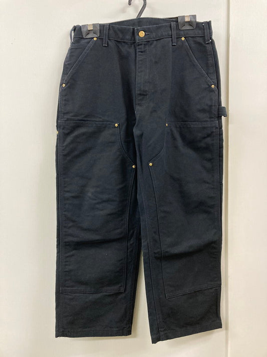 【中古品】【メンズ】 Carhartt カーハート OUBLE KNEE PANTS ダブルニー パンツ 157-250725-yn-22-min カラー：ブラック 万代Net店