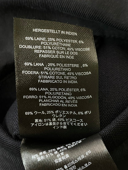 【中古美品】【メンズ】 DRIES VAN NOTEN ドリスヴァンノッテン 25SS EMBELLISHED BOMBER JACKET エンベリッシュ ボンバージャケット 141-250721-ks-41-min サイズ：L カラー：ネイビー 万代Net店