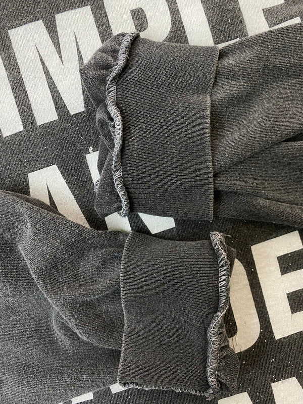 【中古品】【メンズ】 CAPTAINS HELM キャプテンズヘルム PRINT L S TEE プリント 長袖 Tシャツ メンズ トップス ロングスリーブ 142-250725-em-43-min サイズ：M カラー：グレー 万代Net店