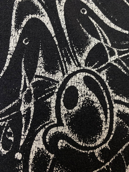 【現状渡し品】【メンズ】 VINTAGE ヴィンテージ 90S TWO FACE TEE Tシャツ トップス 146-250721-ks-59-min カラー：ブラック 万代Net店