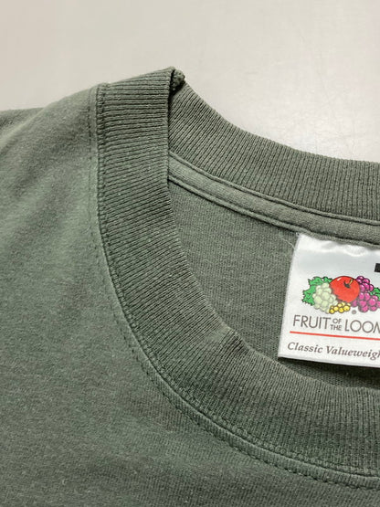 【現状渡し品】【メンズ】 OASIS HEATHEN CHEMISTRY TEE オアシス ヒーザンケミストリー 半袖Tシャツ トップス 146-250725-yn-06-min サイズ：M カラー：グリーン系 万代Net店