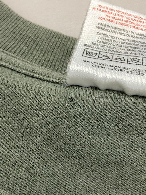 【現状渡し品】【メンズ】 OASIS HEATHEN CHEMISTRY TEE オアシス ヒーザンケミストリー 半袖Tシャツ トップス 146-250725-yn-06-min サイズ：M カラー：グリーン系 万代Net店