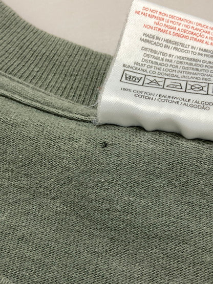 【現状渡し品】【メンズ】 OASIS HEATHEN CHEMISTRY TEE オアシス ヒーザンケミストリー 半袖Tシャツ トップス 146-250725-yn-06-min サイズ：M カラー：グリーン系 万代Net店