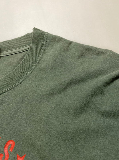 【現状渡し品】【メンズ】 OASIS HEATHEN CHEMISTRY TEE オアシス ヒーザンケミストリー 半袖Tシャツ トップス 146-250725-yn-06-min サイズ：M カラー：グリーン系 万代Net店