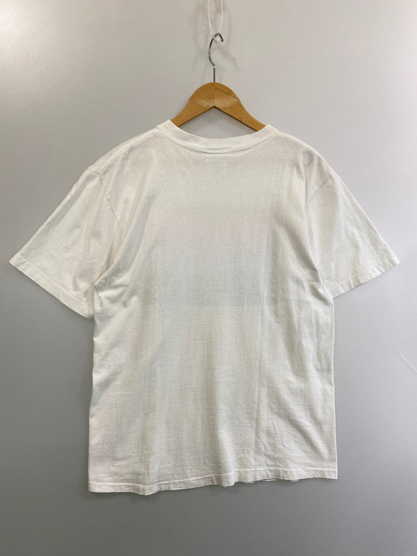 【中古品】【メンズ】 FRESH PRODUCE フレッシュ・プロデュース 90S TULIP TEE 90年代 チューリップ Tシャツ メンズ 半袖 プリントT 146-250725-em-37-min サイズ：L カラー：ホワイト 万代Net店