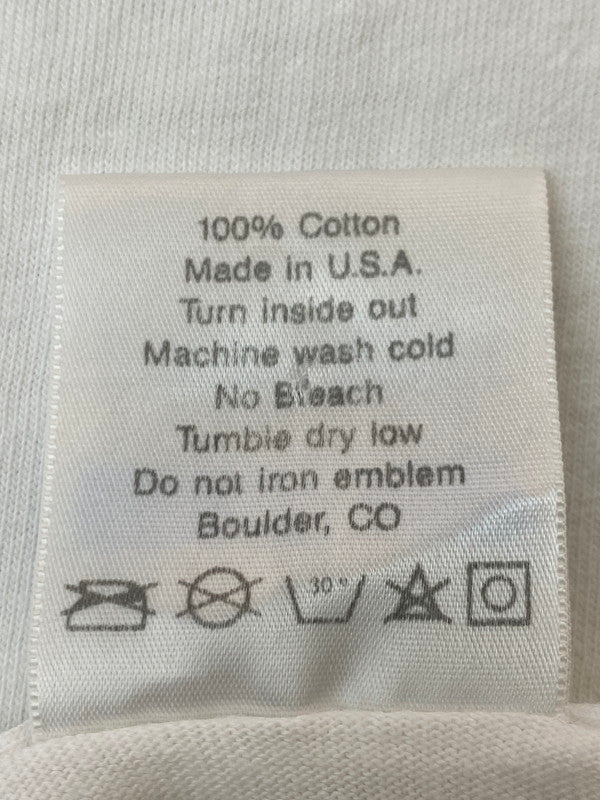 【中古品】【メンズ】 FRESH PRODUCE フレッシュ・プロデュース 90S TULIP TEE 90年代 チューリップ Tシャツ メンズ 半袖 プリントT 146-250725-em-37-min サイズ：L カラー：ホワイト 万代Net店