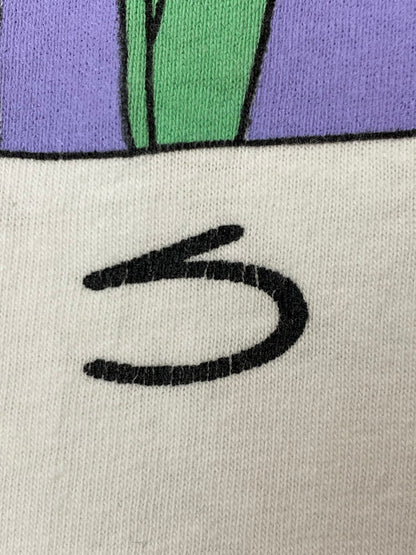 【中古品】【メンズ】 FRESH PRODUCE フレッシュ・プロデュース 90S TULIP TEE 90年代 チューリップ Tシャツ メンズ 半袖 プリントT 146-250725-em-37-min サイズ：L カラー：ホワイト 万代Net店