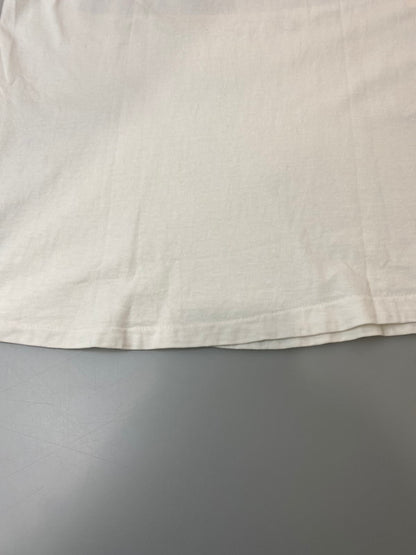 【中古品】【メンズ】 FRESH PRODUCE フレッシュ・プロデュース 90S TULIP TEE 90年代 チューリップ Tシャツ メンズ 半袖 プリントT 146-250725-em-37-min サイズ：L カラー：ホワイト 万代Net店