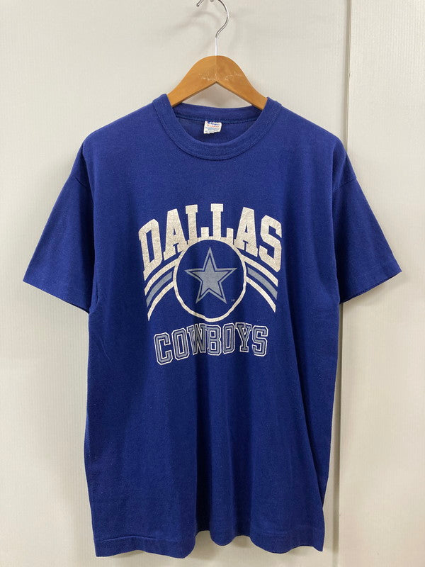 【中古品】【メンズ】 Champion チャンピオン 80's DALLAS COWBOYS TEE 80年代 ショートスリーブTシャツ 半袖Tシャツ トップス 146-250725-yn-07-min サイズ：XL カラー：ブルー 万代Net店