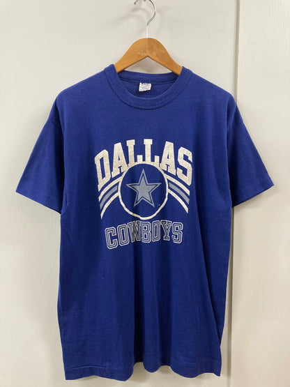 【中古品】【メンズ】 Champion チャンピオン 80's DALLAS COWBOYS TEE 80年代 ショートスリーブTシャツ 半袖Tシャツ トップス 146-250725-yn-07-min サイズ：XL カラー：ブルー 万代Net店