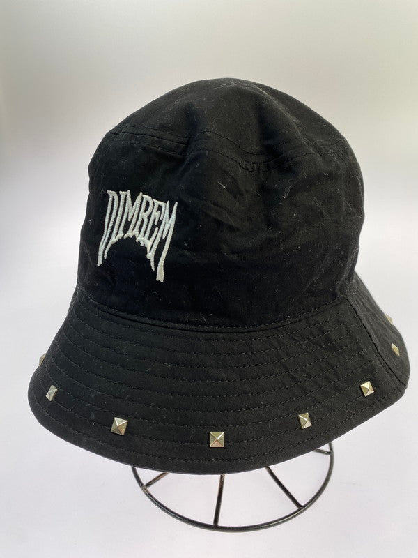 【中古品】【メンズ/レディース】  REFLEM レフレム × DIMMOIRE ディムモアール スタッズ バケットハット  RF23-Z07 帽子 185-250727-em-08-min サイズ：FREE カラー：ブラック  万代Net店