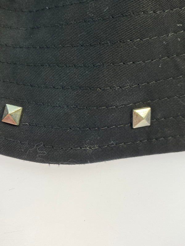 【中古品】【メンズ/レディース】  REFLEM レフレム × DIMMOIRE ディムモアール スタッズ バケットハット  RF23-Z07 帽子 185-250727-em-08-min サイズ：FREE カラー：ブラック  万代Net店