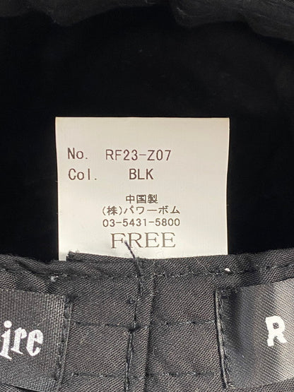 【中古品】【メンズ/レディース】  REFLEM レフレム × DIMMOIRE ディムモアール スタッズ バケットハット  RF23-Z07 帽子 185-250727-em-08-min サイズ：FREE カラー：ブラック  万代Net店