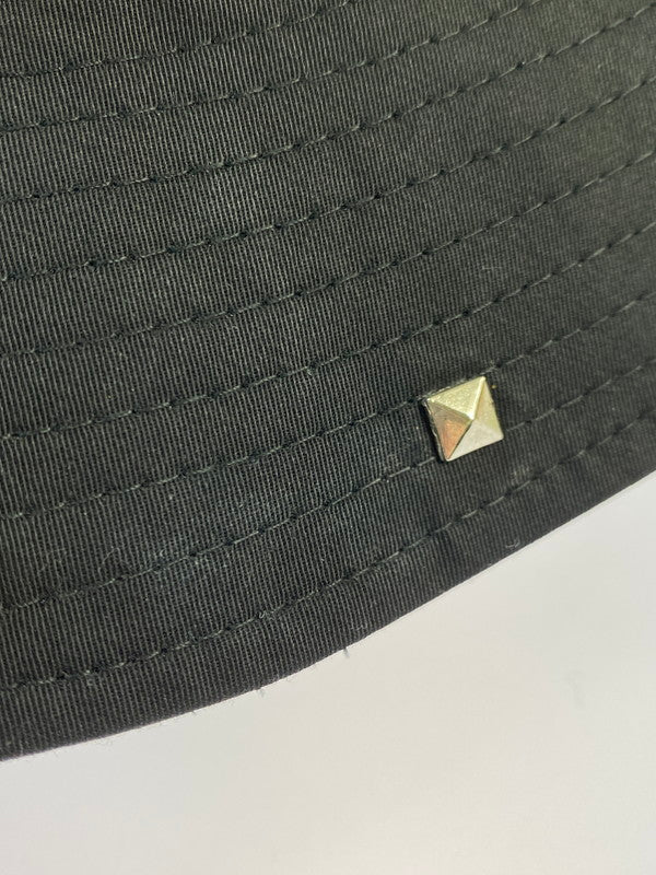 【中古品】【メンズ/レディース】  REFLEM レフレム × DIMMOIRE ディムモアール スタッズ バケットハット  RF23-Z07 帽子 185-250727-em-08-min サイズ：FREE カラー：ブラック  万代Net店