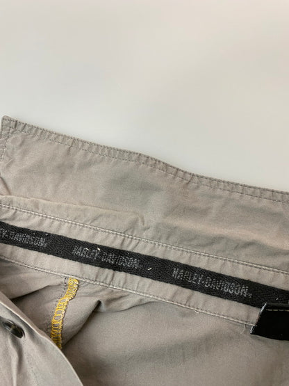 【中古品】【メンズ】 HARLEY-DAVIDSON ハーレーダビッドソン 96662-12VM FIRE PATTERN NO SLEEVE SHIRT ノースリーブシャツ トップス 146-250721-ks-56-min サイズ：M 万代Net店