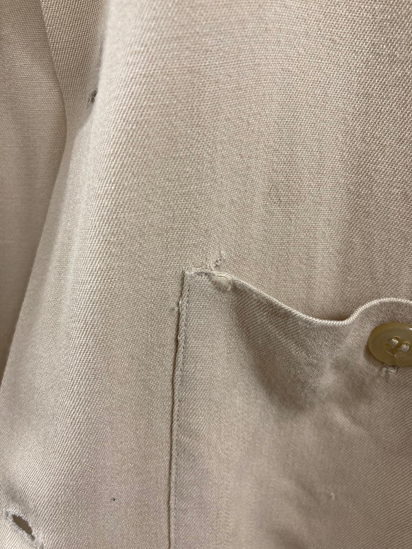 【中古品】【メンズ】 TOWNCRAFT タウンクラフト 50's OPENCOLLAR SHIRT 50年代 オープンカラーシャツ 長袖シャツ トップス 146-250725-yn-09-min サイズ：L カラー：ベージュ 万代Net店