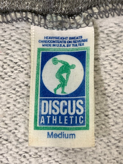 【現状渡し品】【メンズ】 DISCUS ディスカス 80S ZIP UP HOODIE フルジップパーカー 146-250731-AS-35-min サイズ：M カラー：グレー 万代Net店