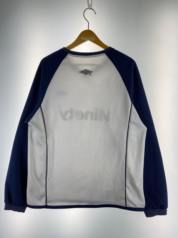 【中古品】【メンズ】 9090 NN1416 TECH LOGO GAME LS TEE トップス 142-250727-ks-03-min サイズ：M カラー：ネイビー/オフホワイト 万代Net店