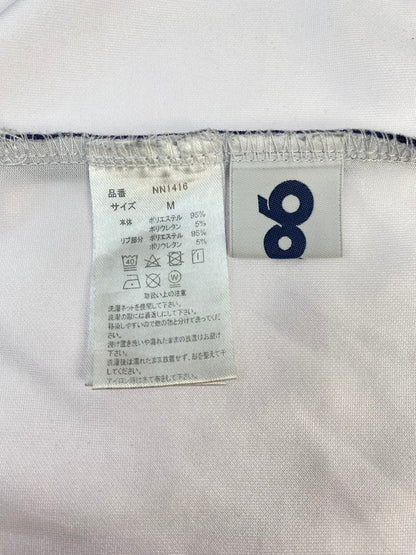 【中古品】【メンズ】 9090 NN1416 TECH LOGO GAME LS TEE トップス 142-250727-ks-03-min サイズ：M カラー：ネイビー/オフホワイト 万代Net店