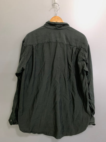 【中古品】【メンズ】 NUTERM ニューターム 051SH-024MS LS SHIRT シャツ トップス 140-250727-ks-71-min サイズ：S カラー：ダークグリーン系 万代Net店
