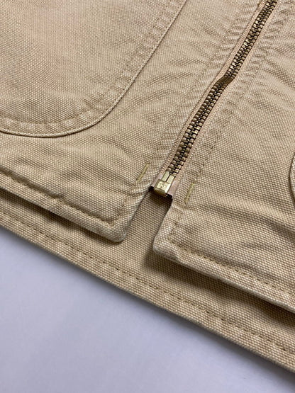 【中古品】【メンズ】 Carhartt カーハート CARHARTT WIP ARBOR VEST I031521 アーバー ベスト ジレ メンズ トップス 142-250725-em-05-min サイズ：L カラー：ベージュ 万代Net店