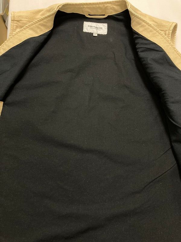 【中古品】【メンズ】 Carhartt カーハート CARHARTT WIP ARBOR VEST I031521 アーバー ベスト ジレ メンズ トップス 142-250725-em-05-min サイズ：L カラー：ベージュ 万代Net店