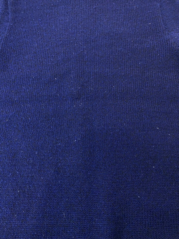 【中古品】A.P.C. アーペーセー 80S-90's MADE IN FRANCE L/S WOOL KNIT 80-90年代 ロングスリーブ ウールニット トップス 146-250725-yn-26-min サイズ：S カラー：ネイビー 万代Net店