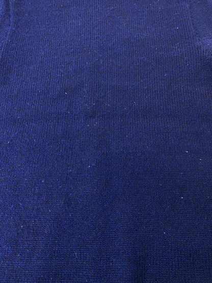 【中古品】A.P.C. アーペーセー 80S-90's MADE IN FRANCE L/S WOOL KNIT 80-90年代 ロングスリーブ ウールニット トップス 146-250725-yn-26-min サイズ：S カラー：ネイビー 万代Net店