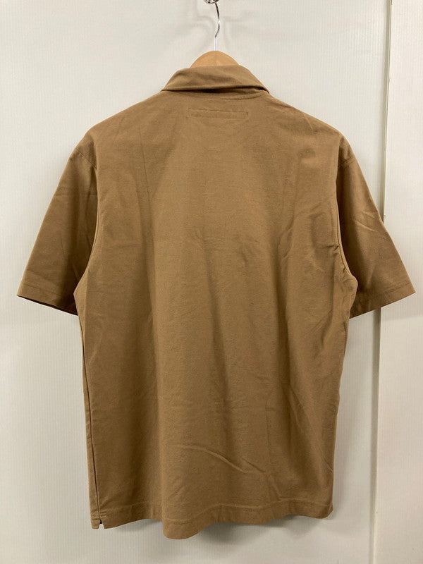 【中古品】【メンズ】 EEL イール YURU SS POLO SHIRT E-18511 半袖 ポロシャツ メンズ トップス ユルポロ 146-250725-em-14-min サイズ：M カラー：ブラウン系 万代Net店