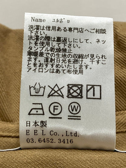 【中古品】【メンズ】 EEL イール YURU SS POLO SHIRT E-18511 半袖 ポロシャツ メンズ トップス ユルポロ 146-250725-em-14-min サイズ：M カラー：ブラウン系 万代Net店