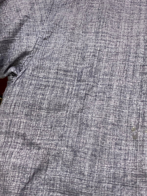 【中古品】【メンズ】 ISSEY MIYAKE MEN イッセイミヤケ メン 80S 筆タグ LINEN PULLOVER SS SHIRT 80年代 リネン プルオーバー 半袖 シャツ メンズ トップス 140-250725-em-01-min サイズ：M カラー：パープル 万代Net店