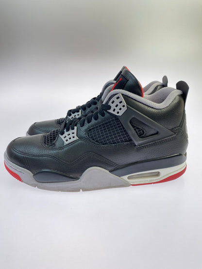 【中古品】【メンズ】 NIKE ナイキ AIR JORDAN 4 RETRO BRED REIMAGINED FV5029-006 エアージョーダン4 レトロ ブレッド リイマジンド スニーカー 靴 160-250725-jt-06-min サイズ：US 10 28.0cm カラー：BLACK/FIRE RED-CERMENT GREY 万代Net店