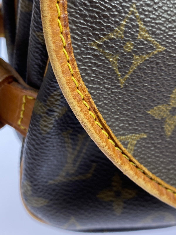 【現状渡し品】【メンズ/レディース】 LOUIS VUITTON ルイ・ヴィトン ソミュール30 M42256 AR0955 モノグラム ショルダーバッグ バックル式 レディース カバン 肩掛け 179-250728-em-31-min カラー：ブラウン（モノグラム） 万代Net店