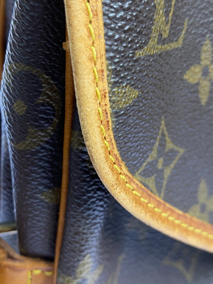 【現状渡し品】【メンズ/レディース】 LOUIS VUITTON ルイ・ヴィトン ソミュール30 M42256 AR0955 モノグラム ショルダーバッグ バックル式 レディース カバン 肩掛け 179-250728-em-31-min カラー：ブラウン（モノグラム） 万代Net店