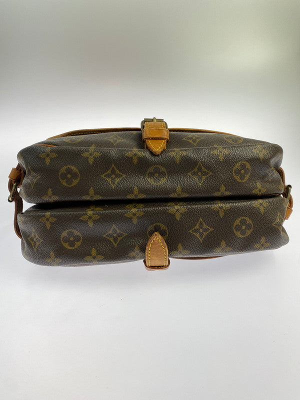 【現状渡し品】【メンズ/レディース】 LOUIS VUITTON ルイ・ヴィトン ソミュール30 M42256 AR0955 モノグラム ショルダーバッグ バックル式 レディース カバン 肩掛け 179-250728-em-31-min カラー：ブラウン（モノグラム） 万代Net店