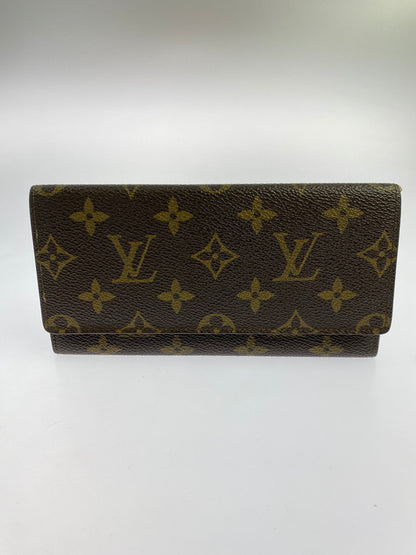 【中古品】【メンズ/レディース】 LOUIS VUITTON ルイ・ヴィトン モノグラム ポルトサークルバイフォールド M61820 MI9002 二つ折り 長財布 ウォレット 179-250728-em-35-min カラー：ブラウン（モノグラム） 万代Net店