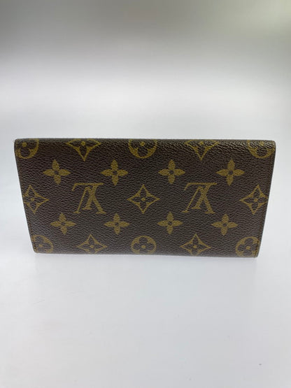 【中古品】【メンズ/レディース】 LOUIS VUITTON ルイ・ヴィトン モノグラム ポルトサークルバイフォールド M61820 MI9002 二つ折り 長財布 ウォレット 179-250728-em-35-min カラー：ブラウン（モノグラム） 万代Net店