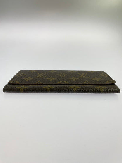 【中古品】【メンズ/レディース】 LOUIS VUITTON ルイ・ヴィトン モノグラム ポルトサークルバイフォールド M61820 MI9002 二つ折り 長財布 ウォレット 179-250728-em-35-min カラー：ブラウン（モノグラム） 万代Net店