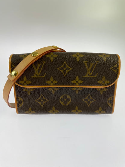 【中古品】【メンズ/レディース】 LOUIS VUITTON ルイ・ヴィトン モノグラム ポシェット・フロランティーヌ M51855 FL0013 ポーチ レディース カバン ファッション 小物 マグネット開閉式 179-250728-em-34-min カラー：ブラウン（モノグラム） 万代Net店