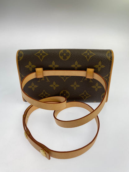 【中古品】【メンズ/レディース】 LOUIS VUITTON ルイ・ヴィトン モノグラム ポシェット・フロランティーヌ M51855 FL0013 ポーチ レディース カバン ファッション 小物 マグネット開閉式 179-250728-em-34-min カラー：ブラウン（モノグラム） 万代Net店