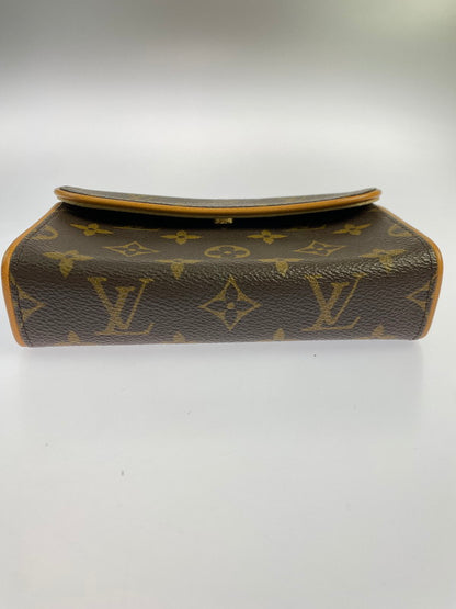 【中古品】【メンズ/レディース】 LOUIS VUITTON ルイ・ヴィトン モノグラム ポシェット・フロランティーヌ M51855 FL0013 ポーチ レディース カバン ファッション 小物 マグネット開閉式 179-250728-em-34-min カラー：ブラウン（モノグラム） 万代Net店
